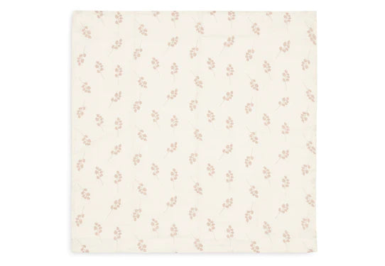 Jollein Spucktuch Hydrophil 70x70cm Twig - Wild Rose - 3 Stück