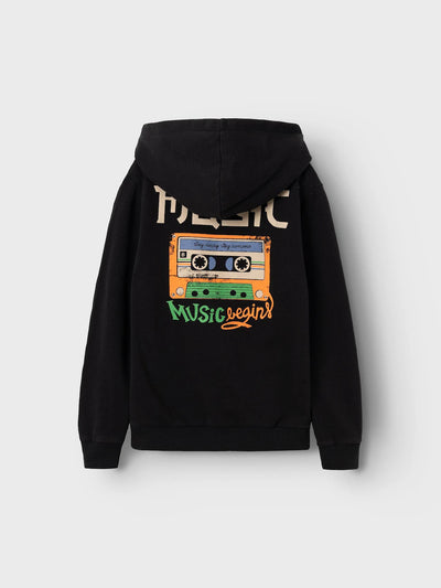 name it-NKMSALADE LS SWEAT WH BRU BOX-Black