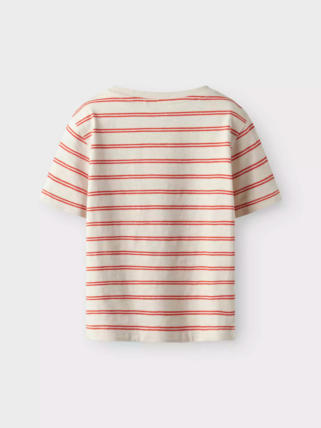 Name it-NMMVOBY SS NREG TOP - Whitecap Gray/Paprika