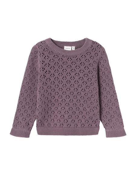 Name it-NMFNASIGNE LS KNIT-Arctic Dusk