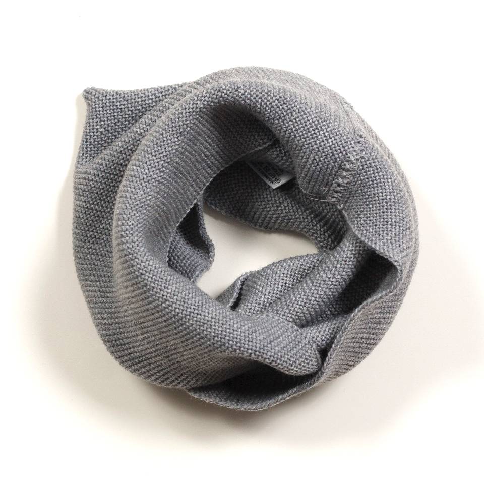 TUPIE Neck Tube Wool L.grey