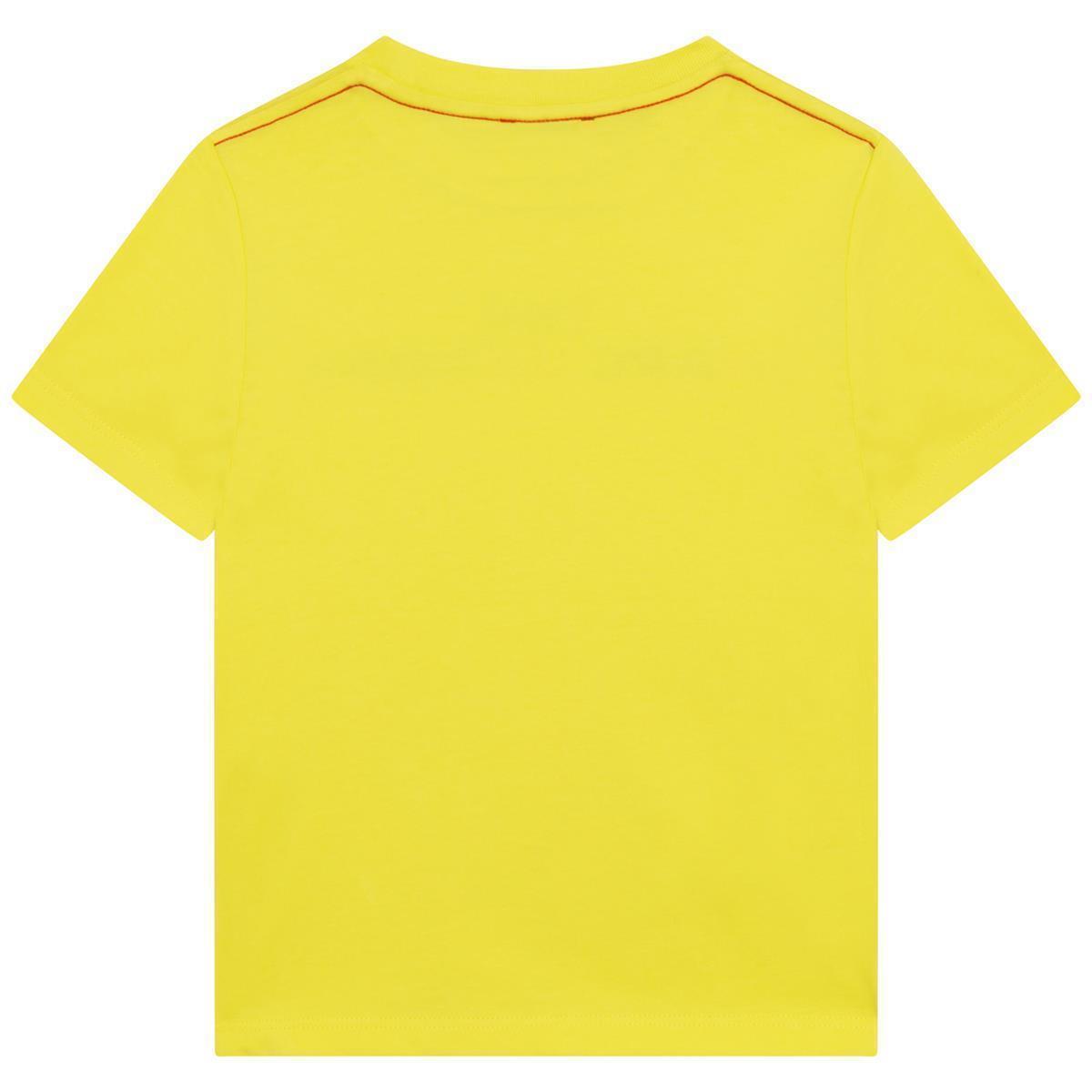 Kurzarm T-Shirt Zitrone