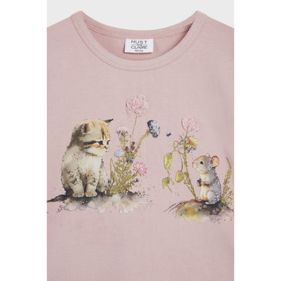 Hust and Cliare-HCAjsa - T-shirt-Dusty rose