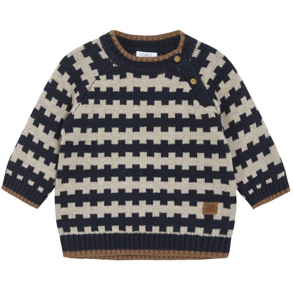 Hust and Cliare-HCPilou - Pullover-Navy