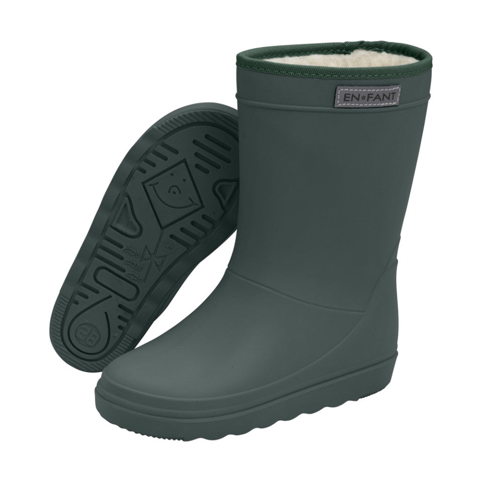 En Fant-Thermo Boots Solid-Green Gables