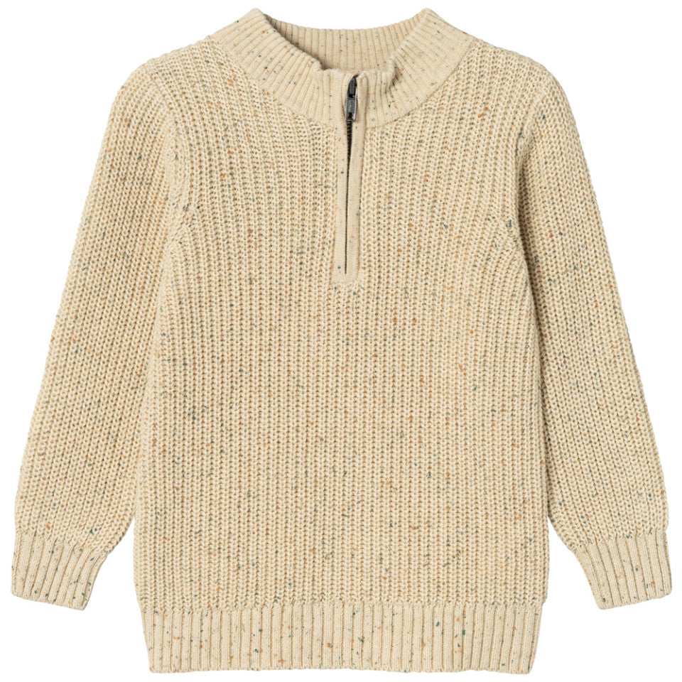 Name it-NMMNESALLE LS KNIT-Summer Sand