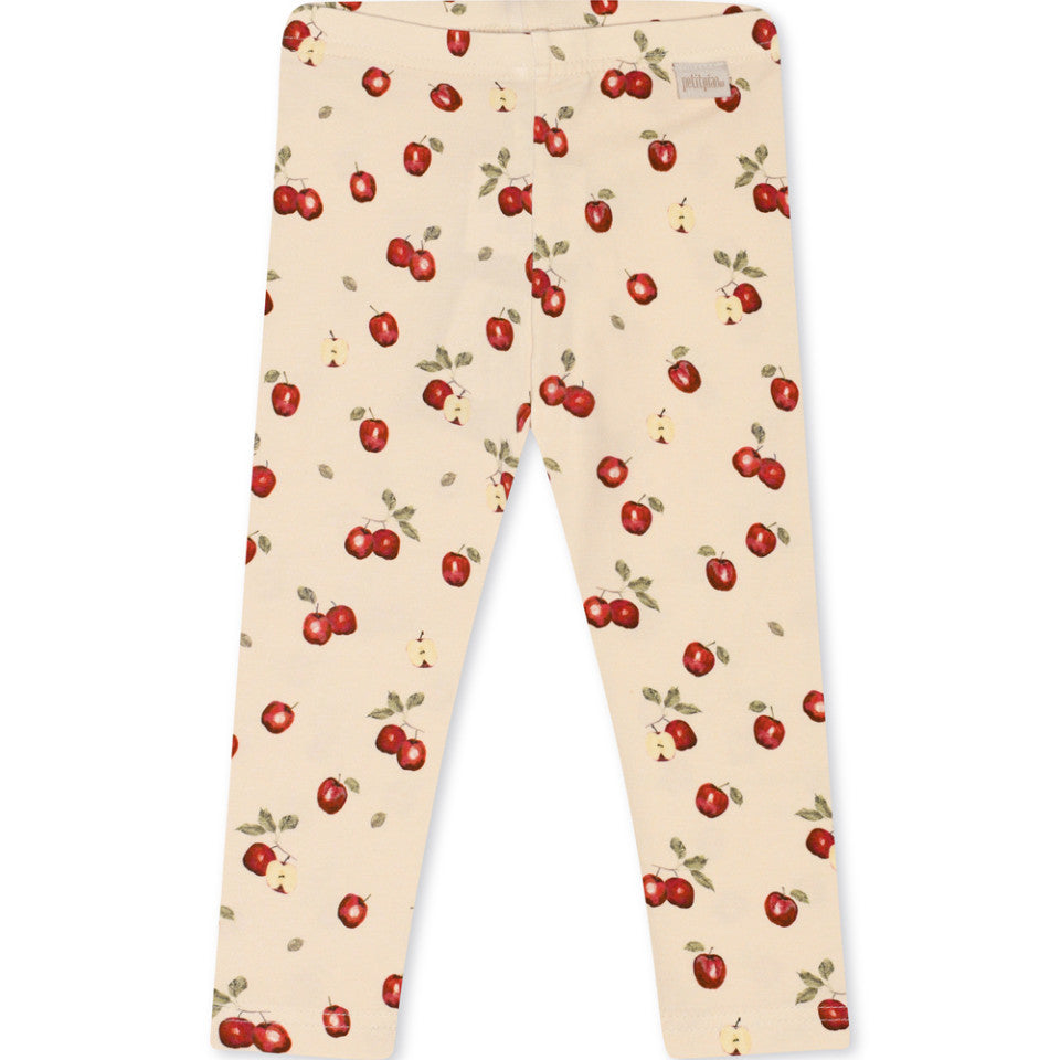 Petit Piao-Legging Printed-Apple AOP