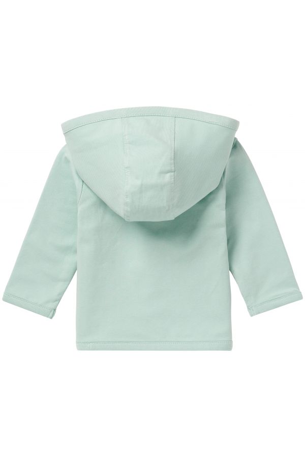 Noppies- Cardigan jersey REV N usco- Grey Mint