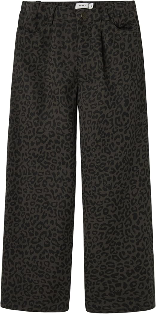 Name it - NKFBELLA WIDE LEO TWI PANTS 3270-HP - Leo/Mockingbird
