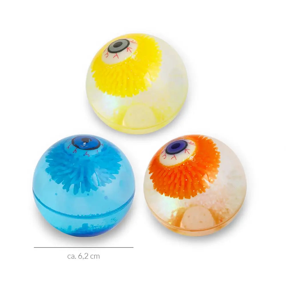 ZOMBIE ZONE Light-Up Monster-Ball, 3-fach sortiert