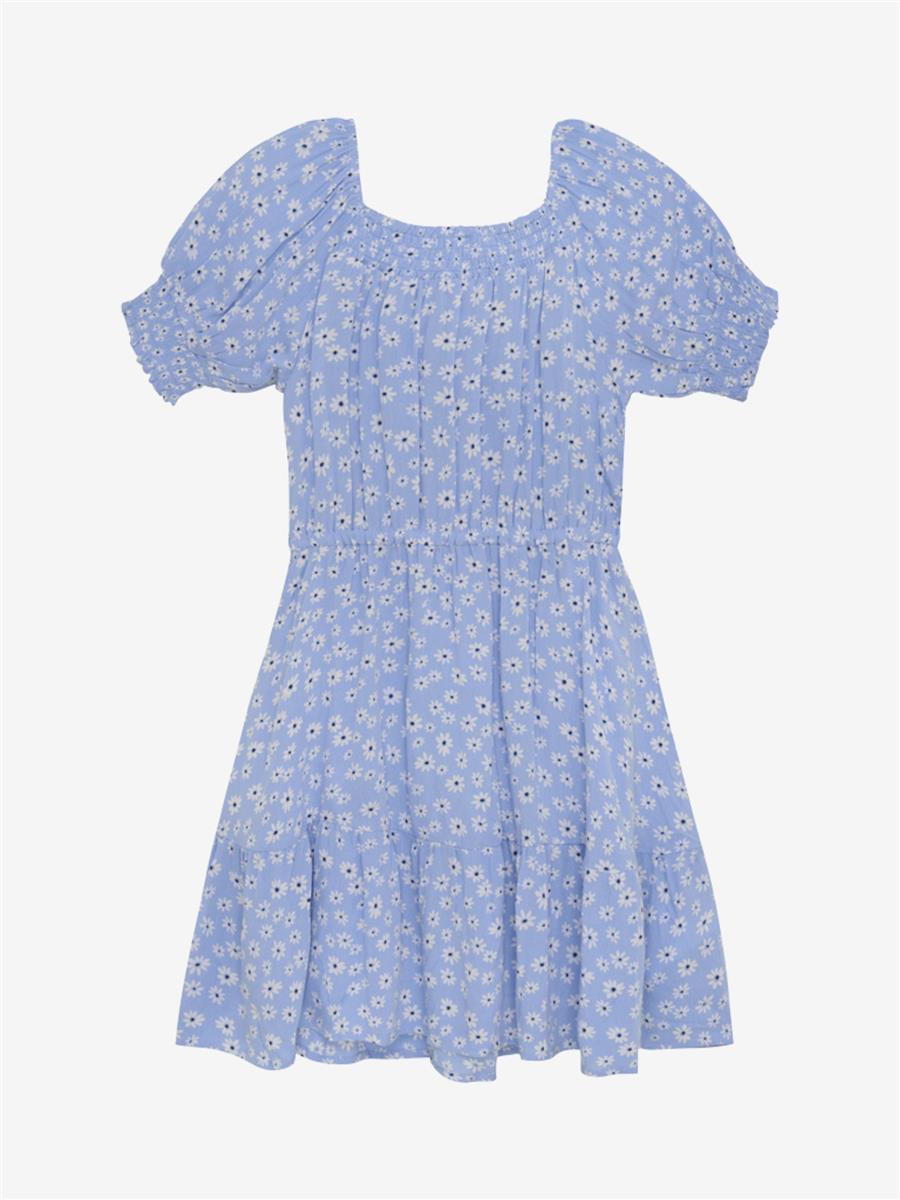 Creamie-Dress Flower-Bel Air Blue