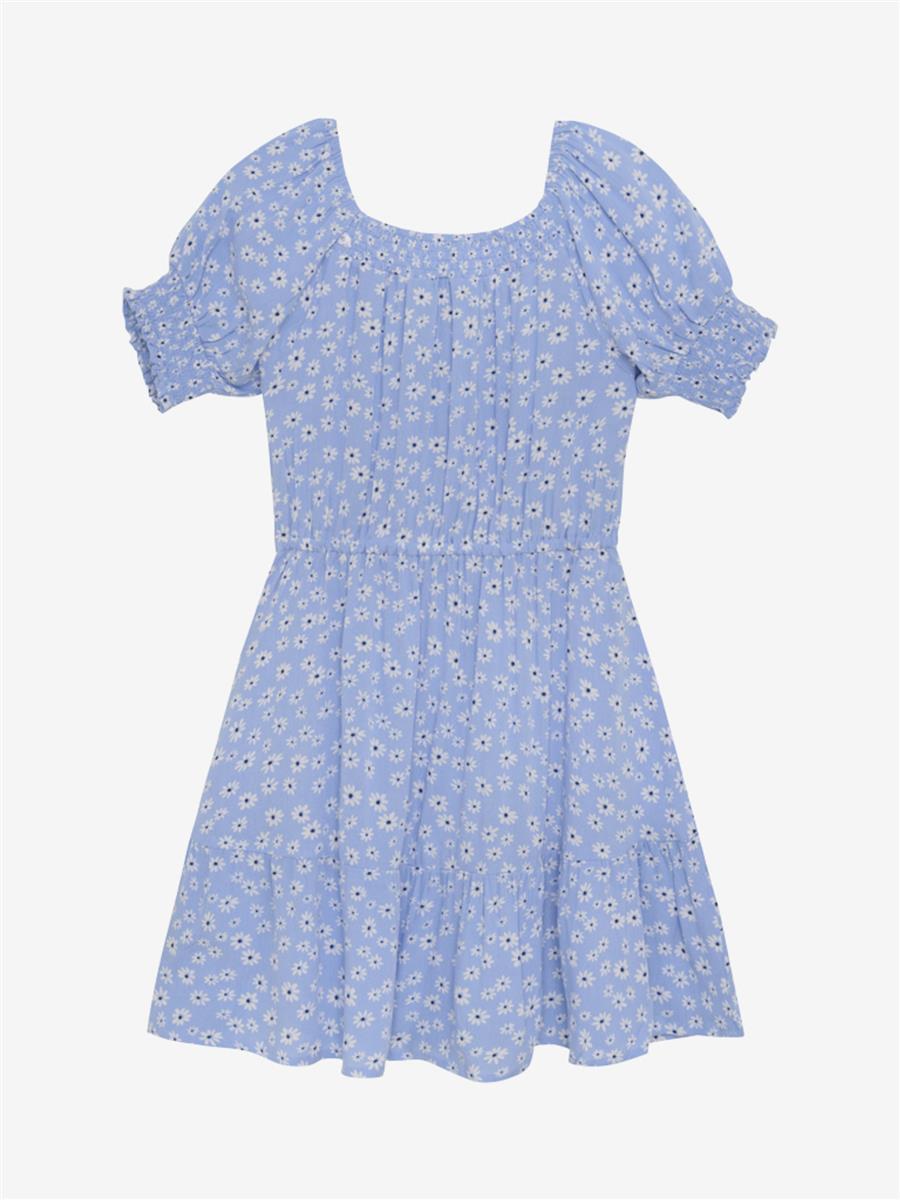 Creamie-Dress Flower-Bel Air Blue