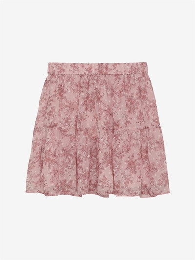 Creamie-Skirt Flower Dobby -Xenon Blue