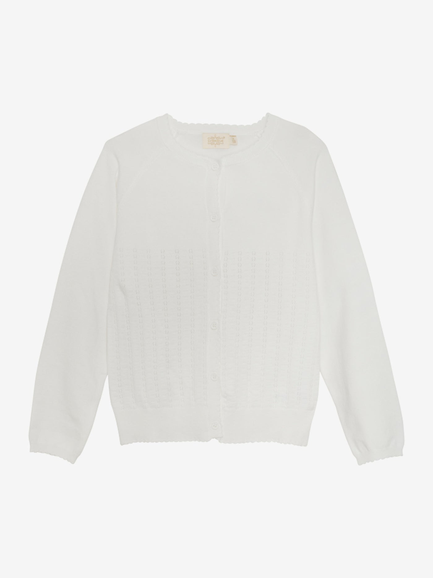 Creamie-Cardigan Pointelle-Cloud