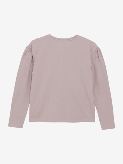 Creamie-T-shirt LS-Sea Fog