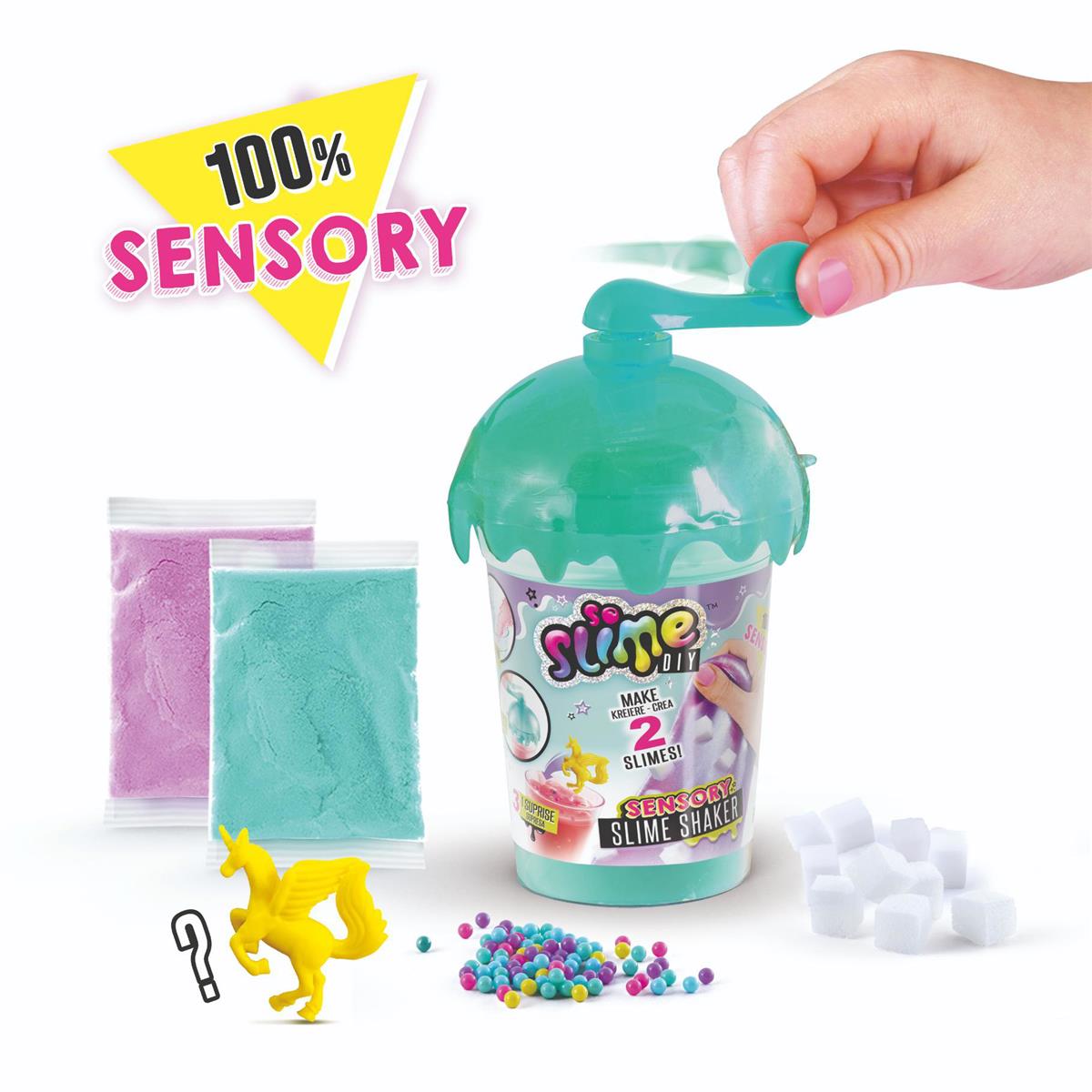 So Slime DIY Slime- Sensorik Slime Shaker