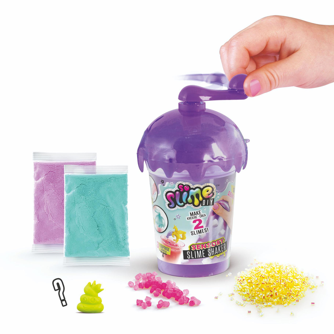 So Slime DIY Slime- Sensorik Slime Shaker