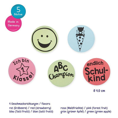 ABC CHAMPIONS Zungentattoos 10 Stück, 2-fach sortiert