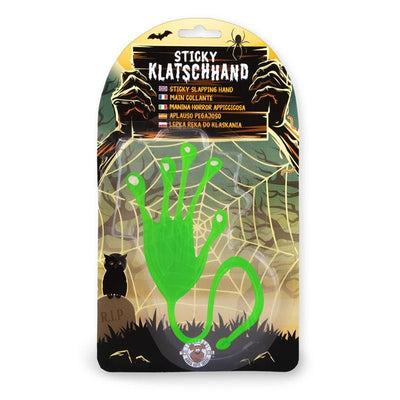 ZOMBIE ZONE Sticky Klatschhand,6-fach sortiert