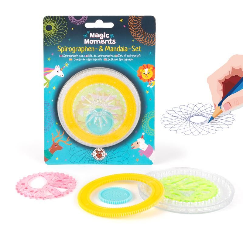 Trendhaus - MAGIC MOMENTS Spirographen & Mandala Set 6-teilig