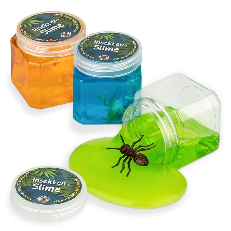 ZOO Insekten-Slime 125g, 3-fach sortiert