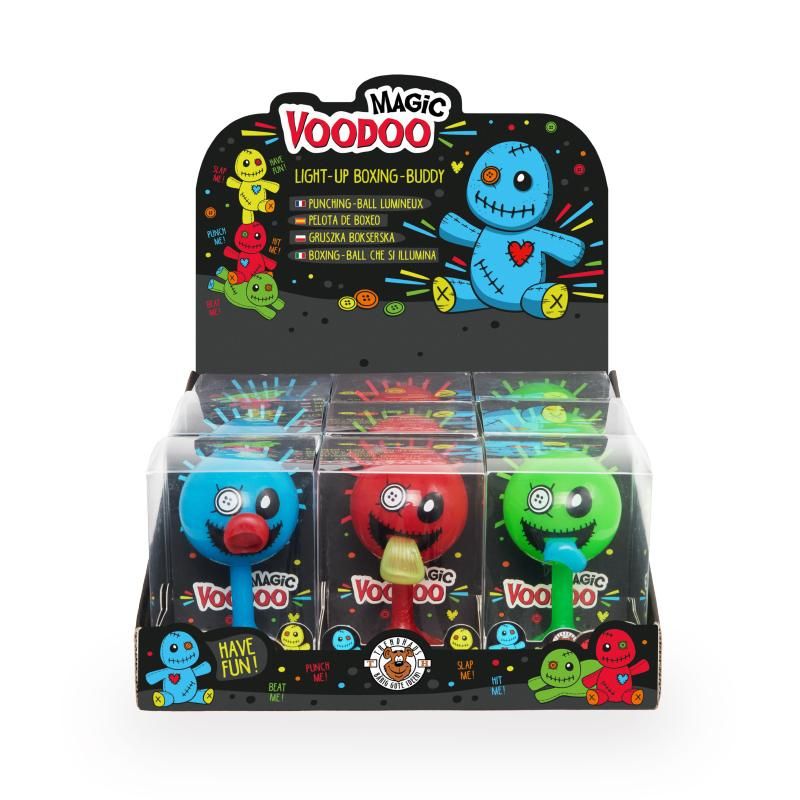 Boxing Buddy Light-Up Voodoo Magic, 3-fach sortiert