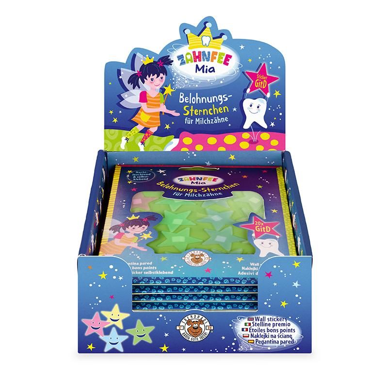 ZF Belohnungssterne nachtleuchtend 20-teilig