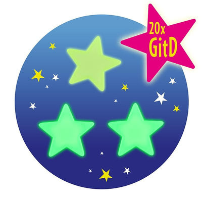 ZF Belohnungssterne nachtleuchtend 20-teilig