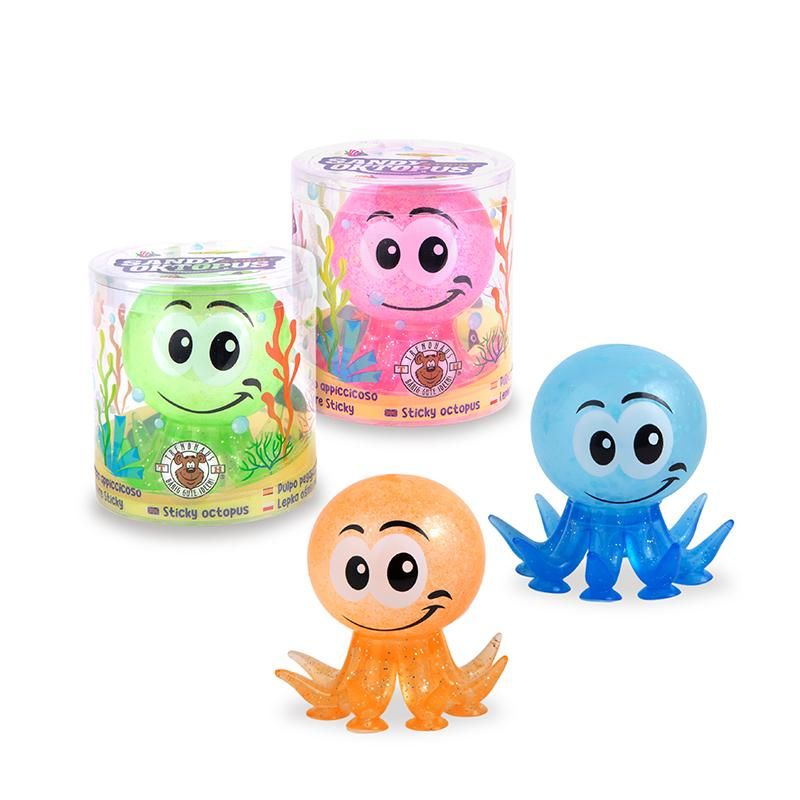 SO Squeezy Saugnapf-Oktopus, 4-fach sortiert
