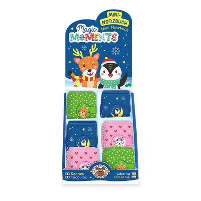 Trendhaus - Magic Moments Magic Mini-Notizbuch mit Anhänger, 3-fach sortiert