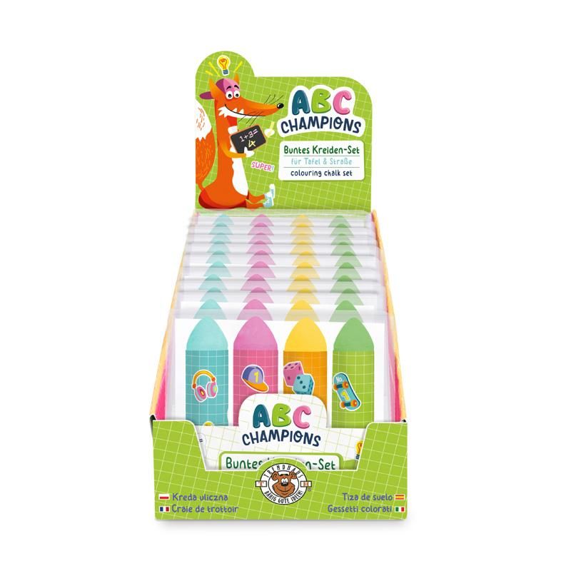 ABC-5 Kreiden 4er-Set
