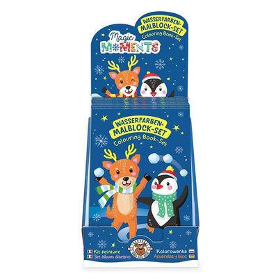 Trendhaus - Magic Moments Magic Wasserfarben-Malblock-Set