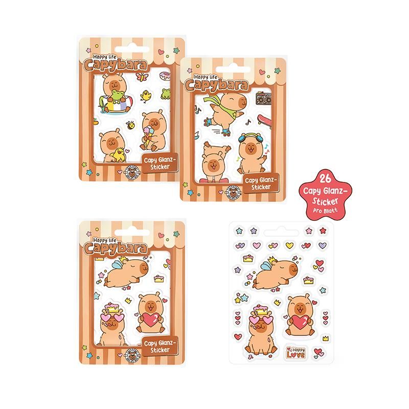 CP HL-5 Sticker-Set 26-teilig, 3-fach sortiert