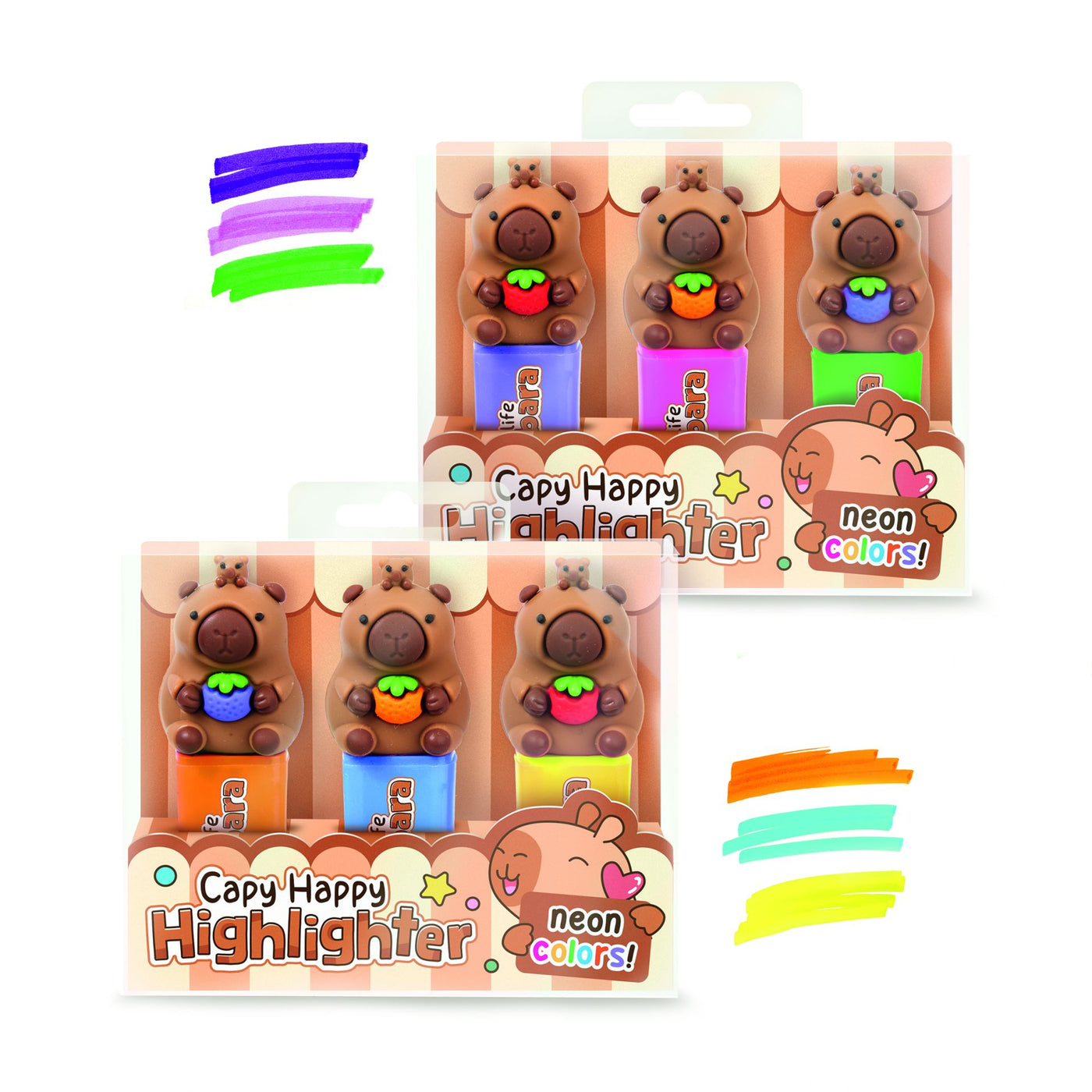 Happy Life Capybara Highlighter
