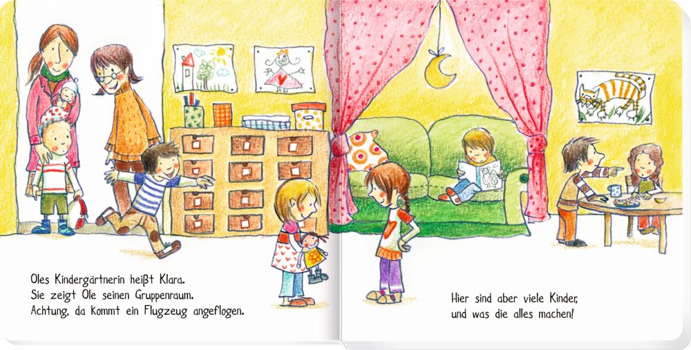 Endlich im Kindergarten