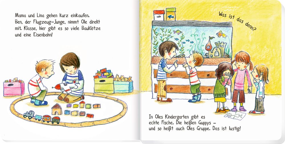 Endlich im Kindergarten