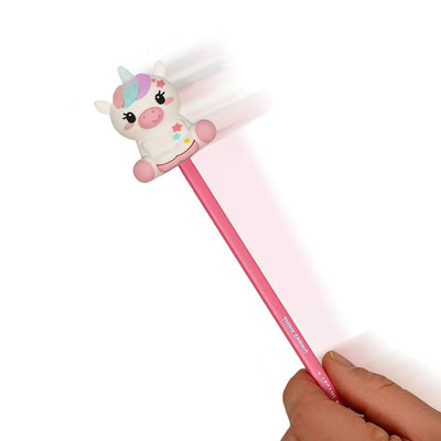 Anspitzer Mit Lichteffekt Und Behälter - Sharpening is Magic Einhorn