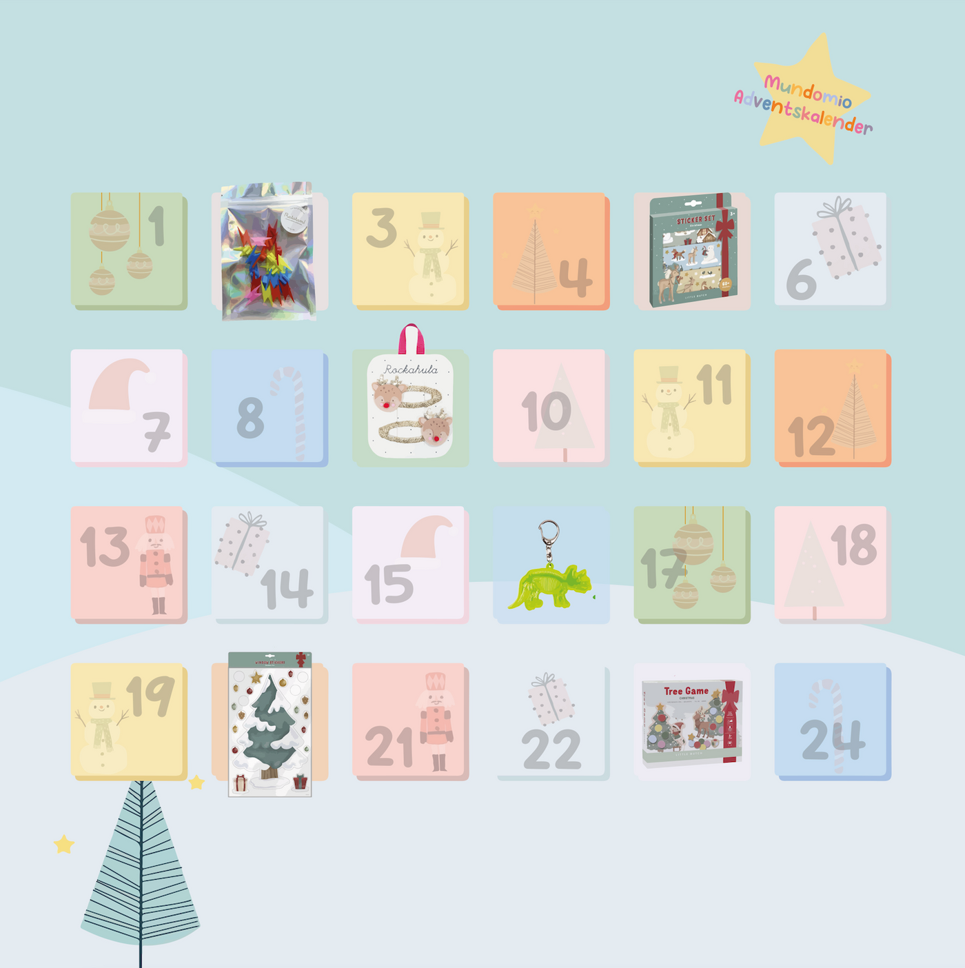 MUNDOmio-Adventskalender 3-5 Jahre