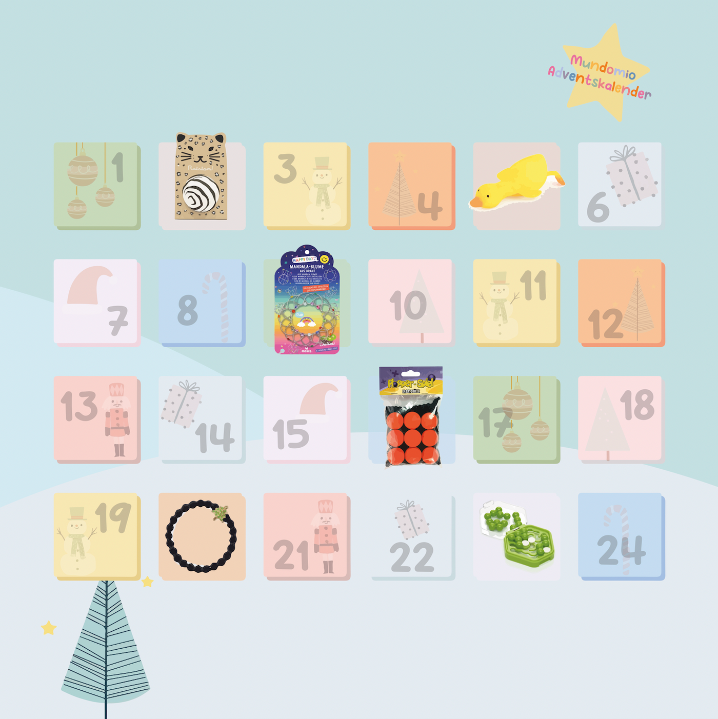 MUNDOmio-Adventskalender 6-8 Jahre