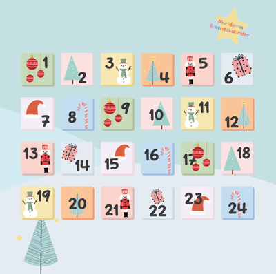 MUNDOmio-Adventskalender 0-2 Jahre