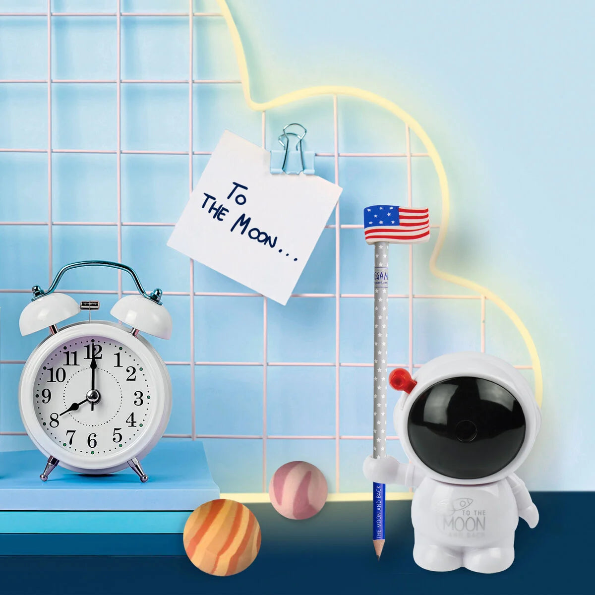 Kurbel-Bleistiftspitzer - To The Moon and Back