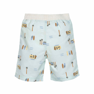 Lässig-UV Badehose Baby (mit Windel) - Camper, Mint