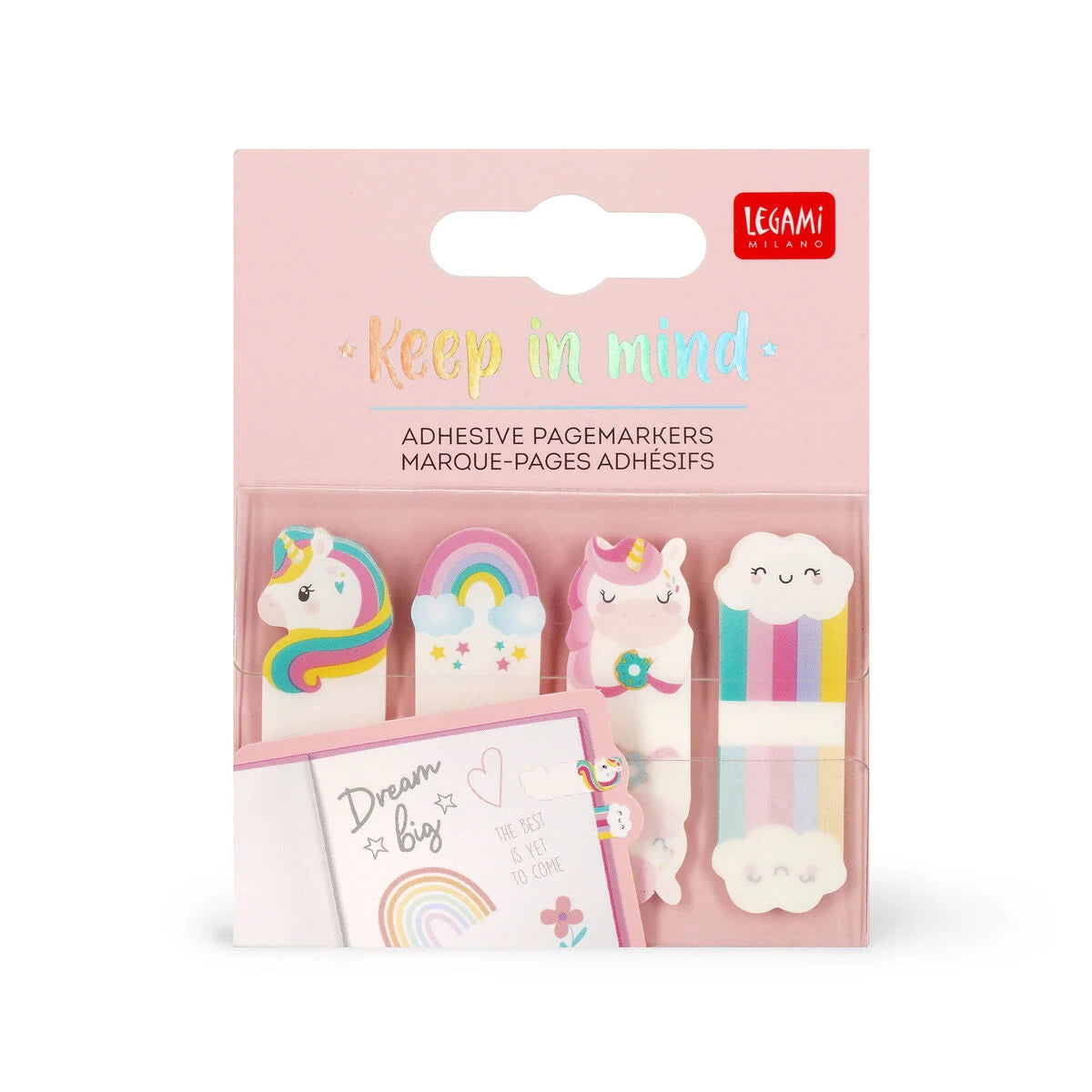 Selbstklebende Seitenmarkierungen - Keep in Mind Unicorn