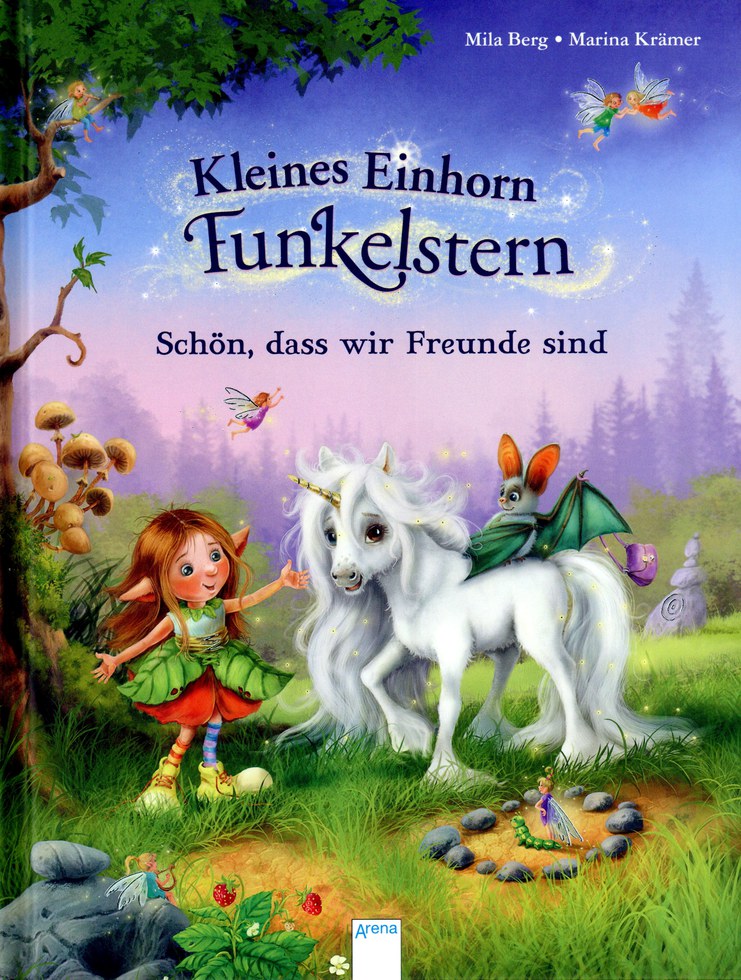 Arena-Kleines Einhorn Funkelstern (1). Schön, dass wir Freunde sind