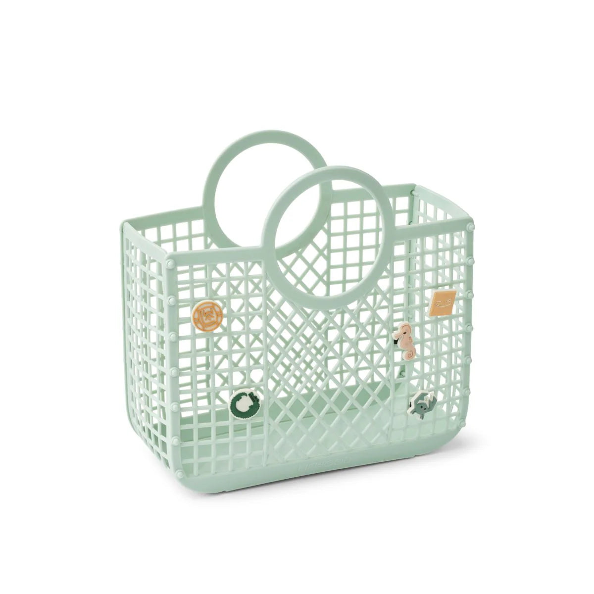 Liewood-Samantha Basket With Charms-Light Peppermint