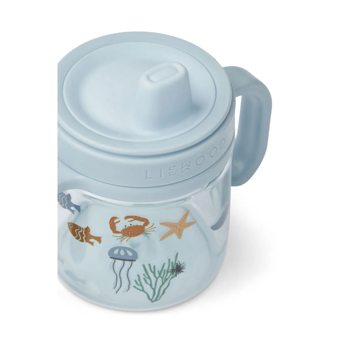 Liewood-Kylo Tritan Sippy Cup 280ml-Sea creature / Sandy