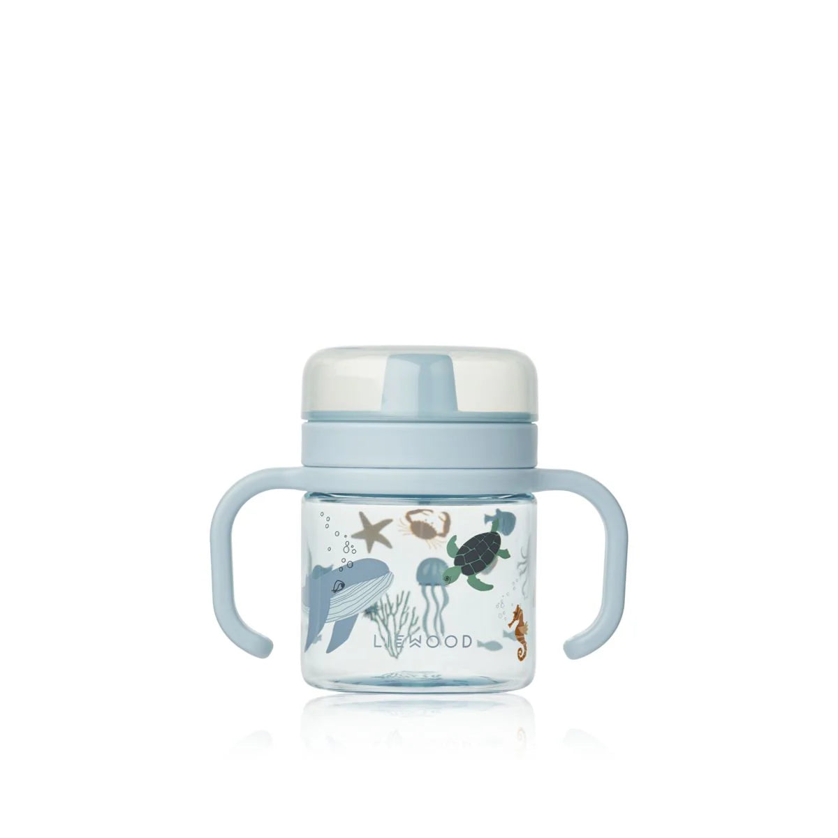 Liewood-Kylo Tritan Sippy Cup 280ml-Sea creature / Sandy