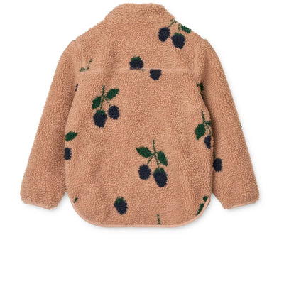 Nolan Fleecejacke Berry / Pale Tuscany