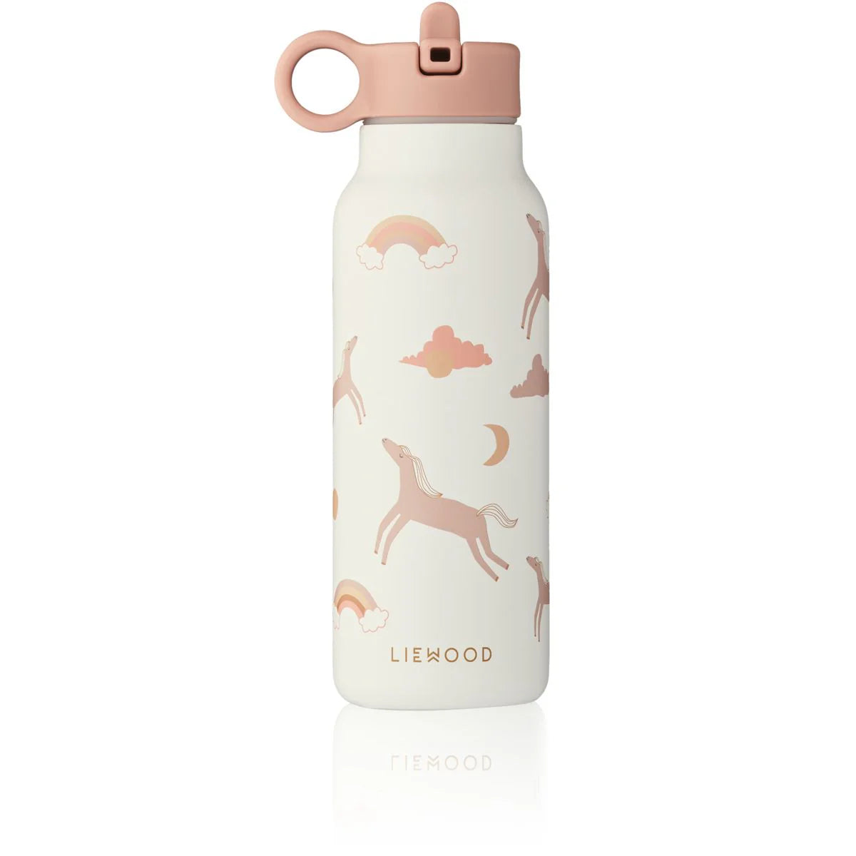 Liewood-Falk Water Bottle 350 ml-Dream/Ecru