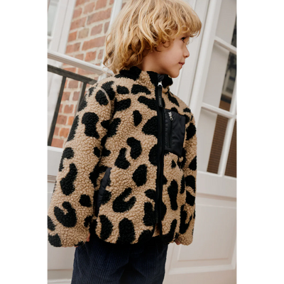 Nolan Fleecejacke Mega Leo /Oat Mix